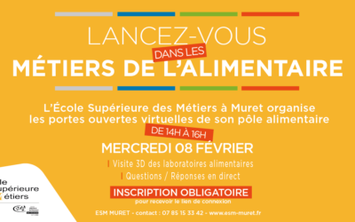 JPOV 2023 : Découvrez les métiers de l’alimentaire !