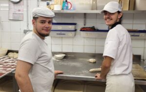 les boulangers en action