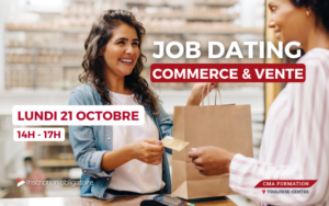 job dating 21 octobre commerce & vente
